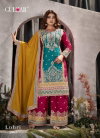 Lohari By Gulzar Multi Colors Chinon Silk With Codding Embroidery Work Dresses Wholesale Online